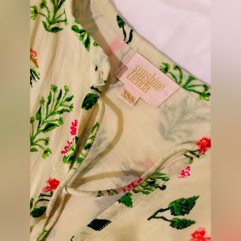 Sunshine Tienda Floral Mini Dress - Picture 3 of 3